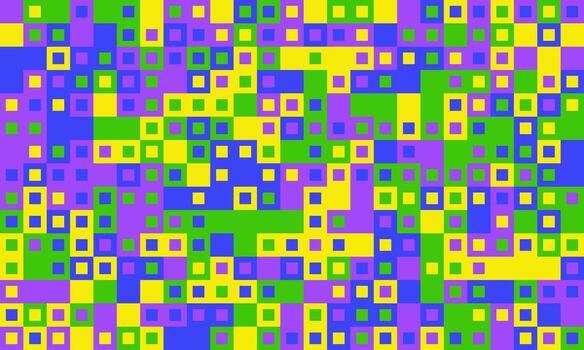 vibrante resumen cuadrado modelo antecedentes. Perfecto para moderno diseños, sitio web pancartas, tecnología presentaciones, o juguetón marca. vector