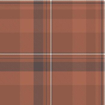 Warm, earthy plaid pattern with intersecting lines creating a timeless design. Ideal for backgrounds, textiles, or graphic projects needing a rustic, classic feel. vector