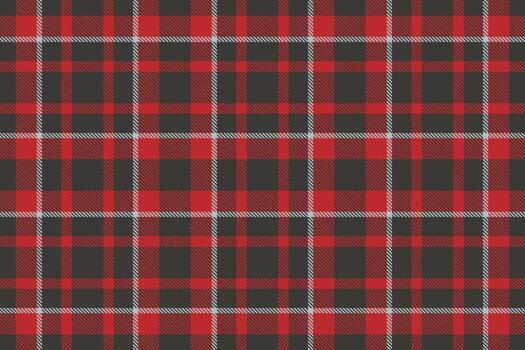 clásico tartán modelo. eterno diseño en rojo, gris y blanco. ideal para antecedentes, textiles, moda, o festivo diseño elementos. versátil textura. vector