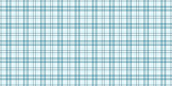 Detailed plaid pattern with blue white, creating a cool, calm texture. Perfect for backgrounds, designs, adding a touch of understated elegance. vector