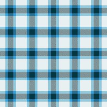 Classic blue plaid pattern. Ideal for backgrounds, textiles, or design projects. Evokes comfort, tradition, and rustic charm. Use for a variety of creative works. vector
