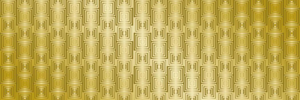horizontal elegant gold design for pattern and background vector