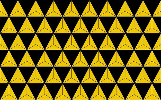gold triangles design for pattern and background, illustration. vector