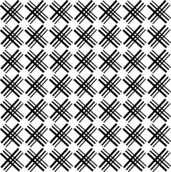 sin costura textura con un negro a cuadros geométrico modelo en un blanco antecedentes vector