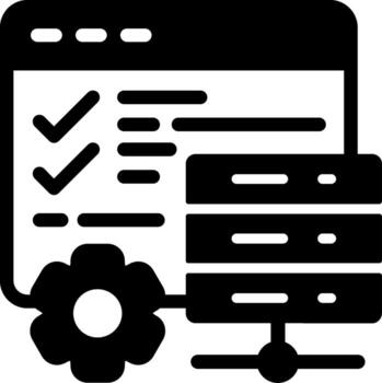 cPanel features Semi Solid Icon vector