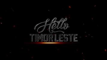 descobrir a rico cultura e história do timor-leste uma visual viagem através Está paisagens e tradições video