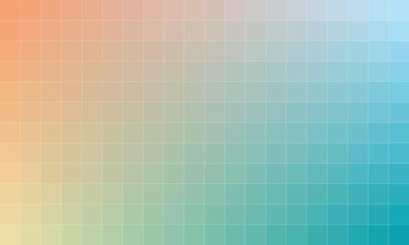 Vivid digital pixelated color gradient vector