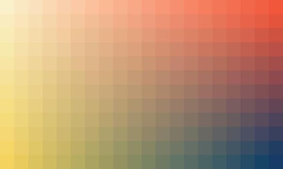 Gradient square pixel grid background vector