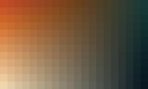 Modern gradient mesh with pixelated tones vector