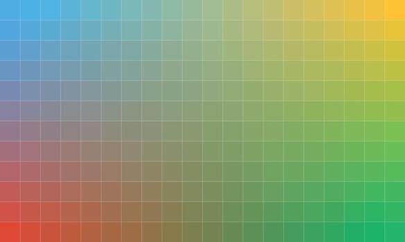 Vivid tone gradient with pixel mesh design vector