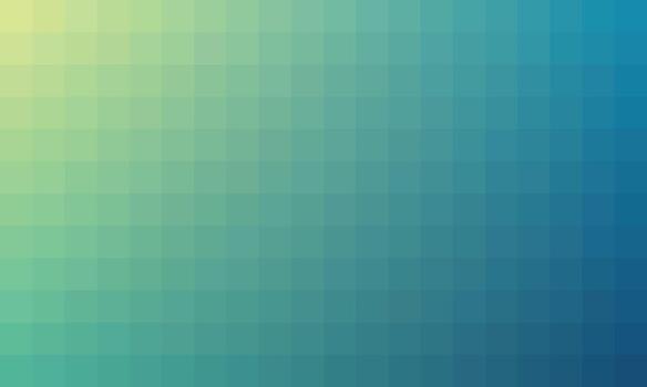 Color transition with geometric pixel grid vector