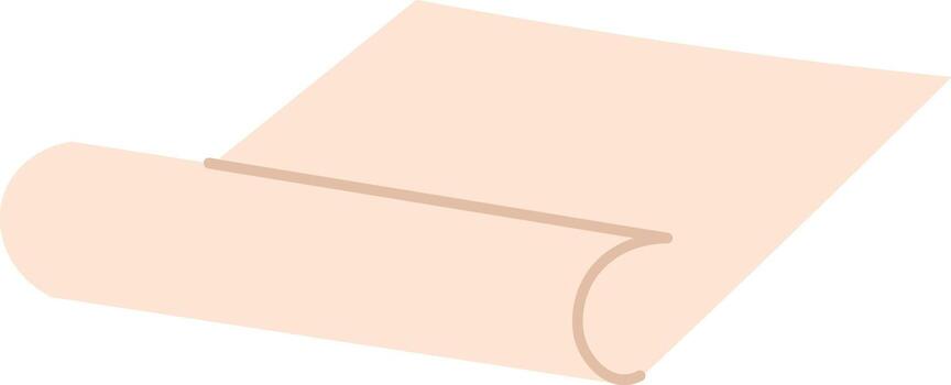 Rolled Paper Scroll vector