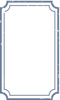 Grunge Vintage Rectangular Frame vector