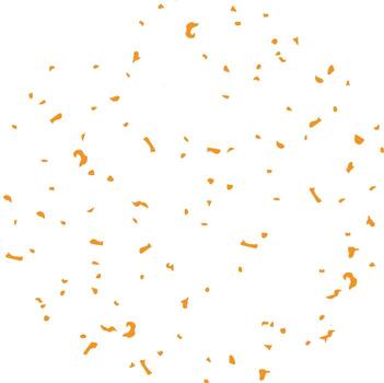 Abstract Confetti Round Pattern vector