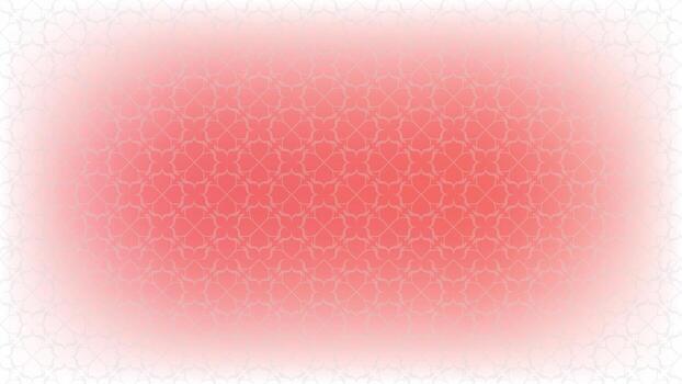 Coral gradient with repeating floral pattern soft vector