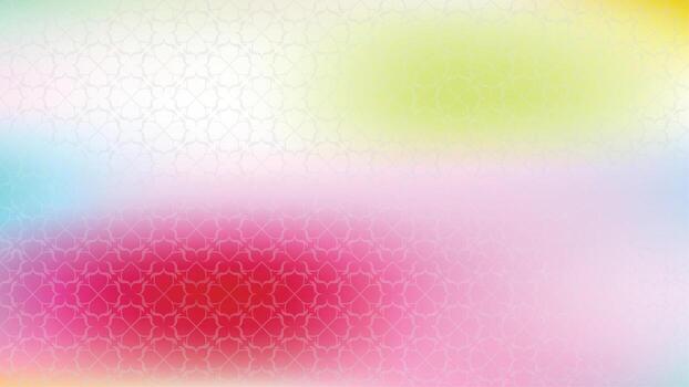 Soft gradient with repeating floral ornamental pattern texture abstract vector