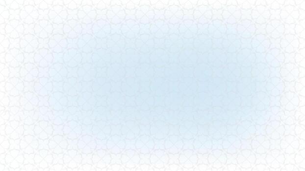Subtle light blue gradient with repeating floral pattern vector