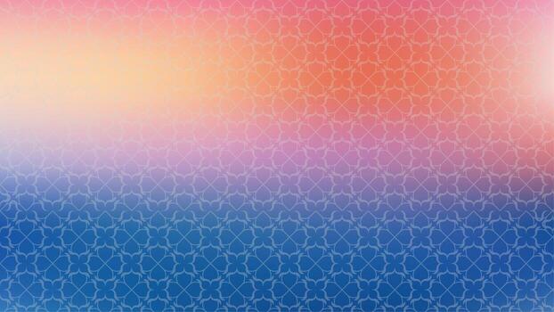 Soft gradient with subtle floral pattern in orange blue abstract texture vector