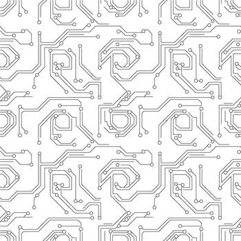 sin costura resumen circuito tablero línea modelo vector