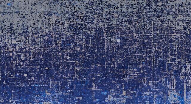 ruido grano antecedentes oscuro azul y gris texturizado antecedentes con digital cuadrícula efecto vector