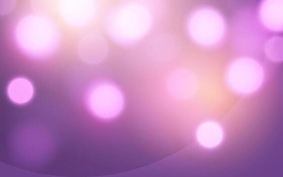 Pink and Purple Bokeh Light Background with Soft Glow Effect, Abstract Blurred Glitter Design for Romantic and Dreamy Mood, Background decoration vector