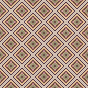 seamless geometric pattern with triangles vector