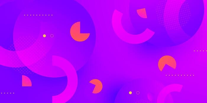 Abstract colorful purple background with geometric curve pattern concept. Simple and trendy background design. vector