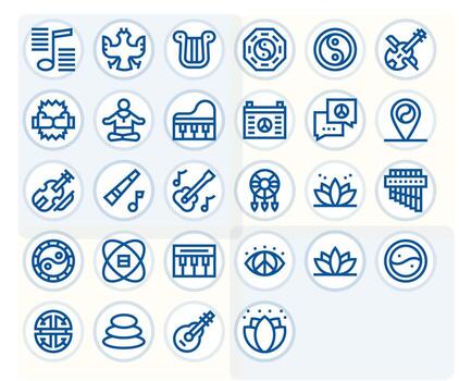 Harmony Icon Repository containing 28 Bold Line Retina Ready Display Perfect graphics vector