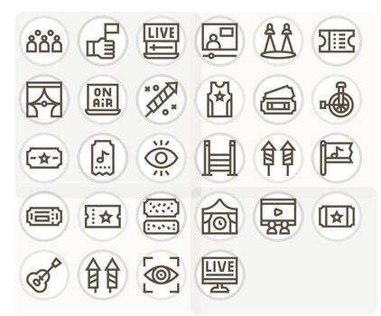 Show Icon Repository containing 28 Bold Line 256x256 Display Perfect graphics vector