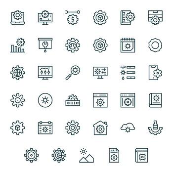 ajustes icono biblioteca con 35 regular línea alto resolución píxel alineado diseños vector