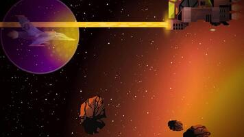 rymdskepp spel med skytte verkan video