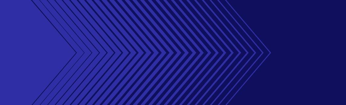 Striped arrow halftone gradation texture. Gradient Transition Lattice. Repeating triangle gradation thin to thick line blue background pattern. Abstract backdrop. Optical illusion effect vector