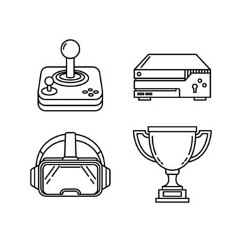 analytics icons, pie chart, bar chart, growth arrow, dashboard vector