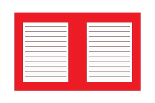 the window is closed with a white screen, a wall, and a mesh. vector