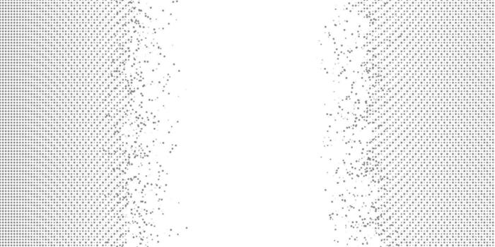 Grunge texture on white background. Halftone gradient . Retro pixelated backdrop. vector