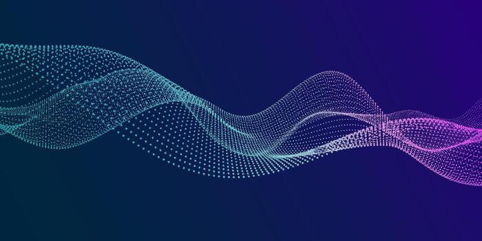 Wavy line drawing .Abstract background from lines. Technology background. Design element. vector