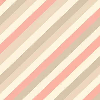 elegante sin costura diagonal raya modelo con un embaldosado geométrico diseño en suave pastel rosado y beige colores vector