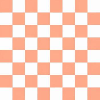 A Classic Peach and White Gingham Pattern A Versatile Background for Various Applications vector