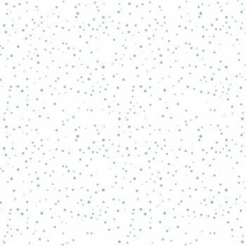 Abstract seamless background pattern featuring delicate, randomly scattered teal and light green speckles on a clean white surface, ideal for contemporary digital design vector