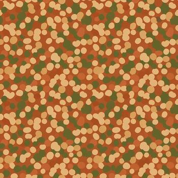 Abstract Camouflage Style with Neutral Colored Spots and Dapples Pattern vector