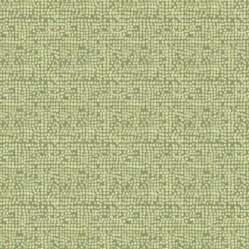 Seamless Pattern of Light Yellow Polka Dots on a Subtle Green Textured Background - A Vintage Inspired Design vector