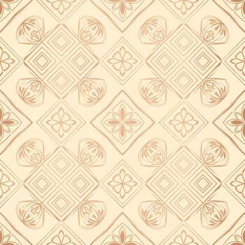 Elegant Geometric Pattern Design for Surface and Decorative Applications vector