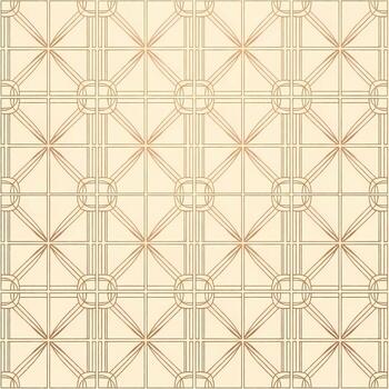Elegant seamless geometric pattern with intricate lines and circles on a light background, perfect for luxurious wallpaper or sophisticated textile design, conveying timeless style vector