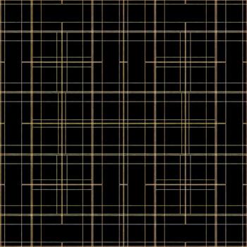 Abstract Gold Grid Pattern on Black Background for Modern Design vector