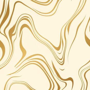 mármol estilo textura modelo diseño oro remolinos en cremoso antecedentes vector