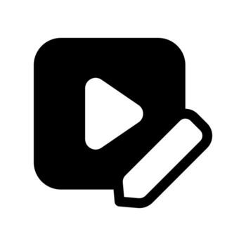 A solid-style icon of a backward triangle, symbolizing reverse or backward playback. vector