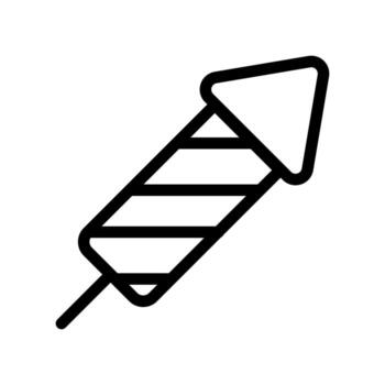 Solid style icon of exploding air show fireworks. vector