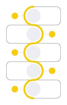 Smart farming vertical wave infographic template. Agribusiness solutions. Data visualization with 5 steps. Empty process design. Editable blank options info graphics vector