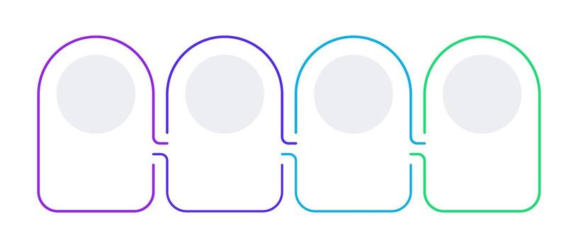 Renewable power sources infographic template. Environmental friendly technology. Data visualization with 4 steps. Empty process design. Editable blank options info graphics vector