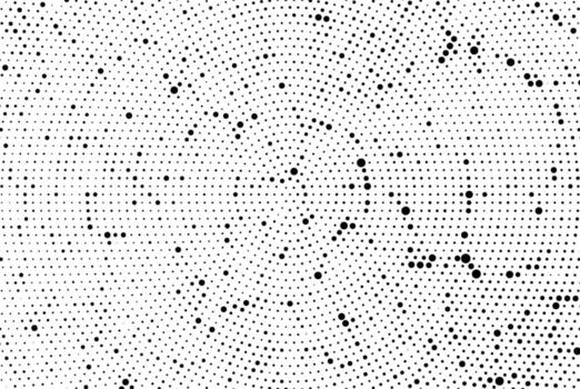 un negro y blanco trama de semitonos punto patrón, retro trama de semitonos punto modelo resumen fondo, resumen grunge trama de semitonos punto modelo demasiado , trama de semitonos puntos resumen geométrico grunge vector